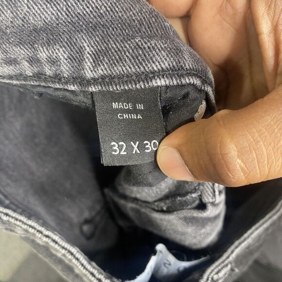 DSTLD Jeans Mens 32x30 Gray Skinny Fit Stretch Denim Pants Los Angeles Classic - Picture 5 of 9